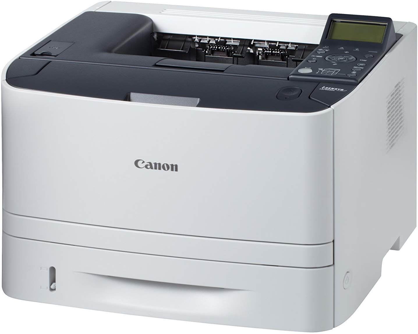 Stampante laser Canon bianca con display, ideale per ufficio, su Messoanuovo.it