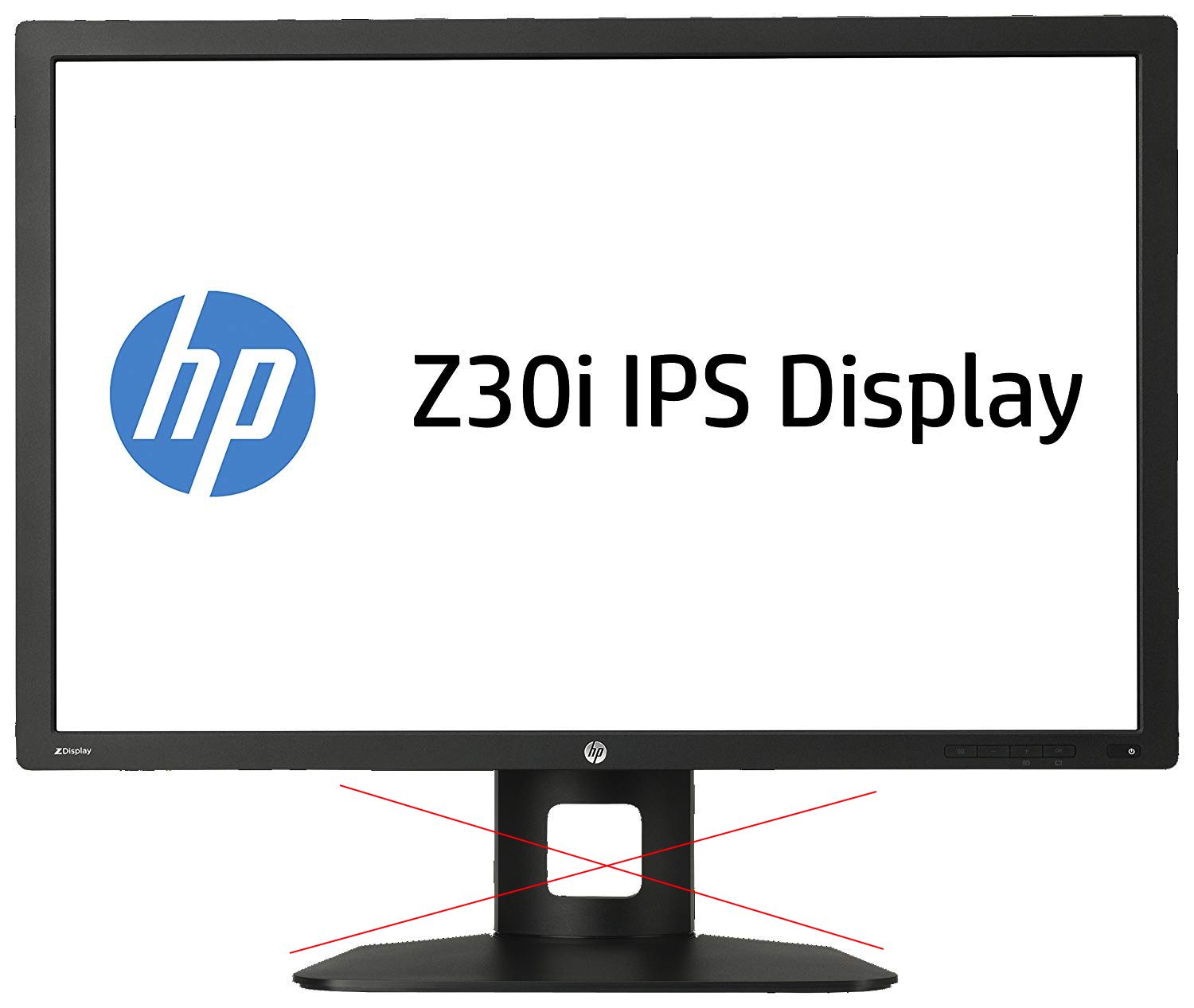Monitor HP Z30i IPS Display nero, schermo grande, ideale per pc ricondizionati Messoanuovo.it