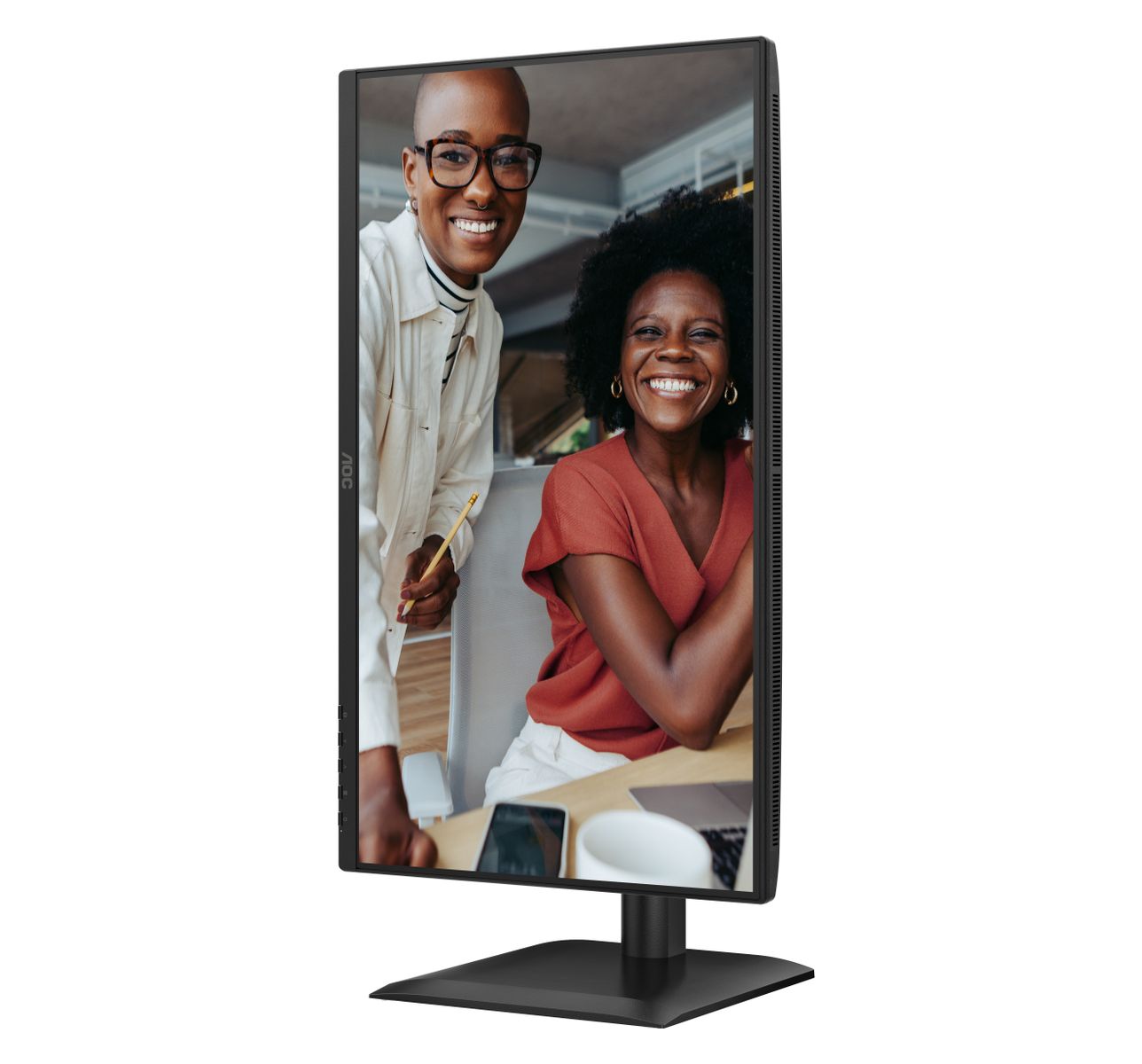 AOC 24 16:9 IPS 1920x1080 120Hz pivot reg in altezza