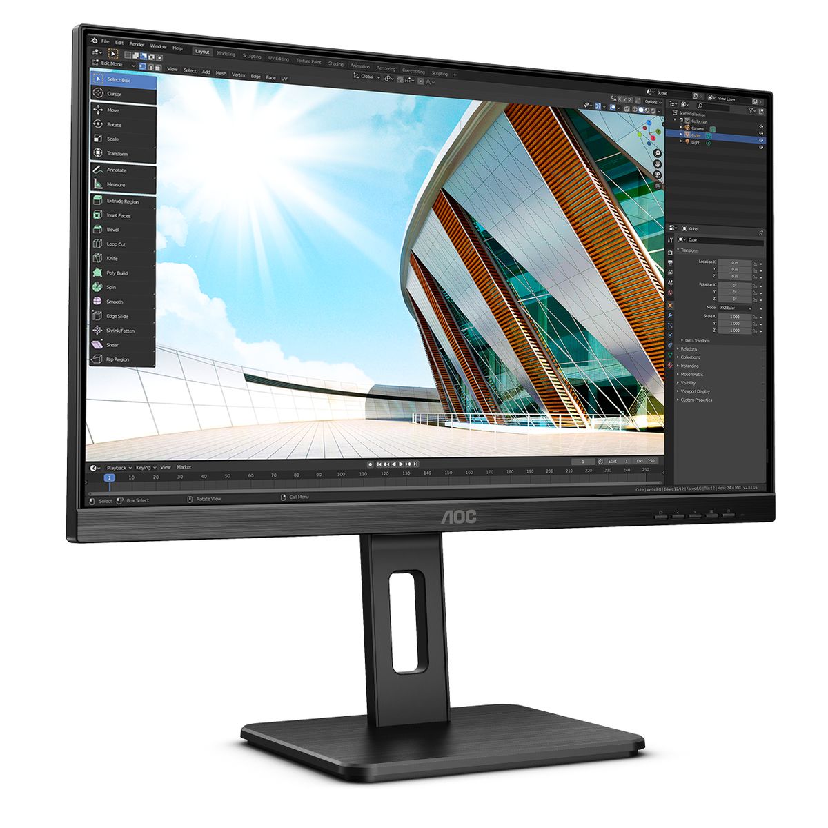 AOC 27 3840X2160 UHD HDMI/DP/USB-C(DP ALT MODE)