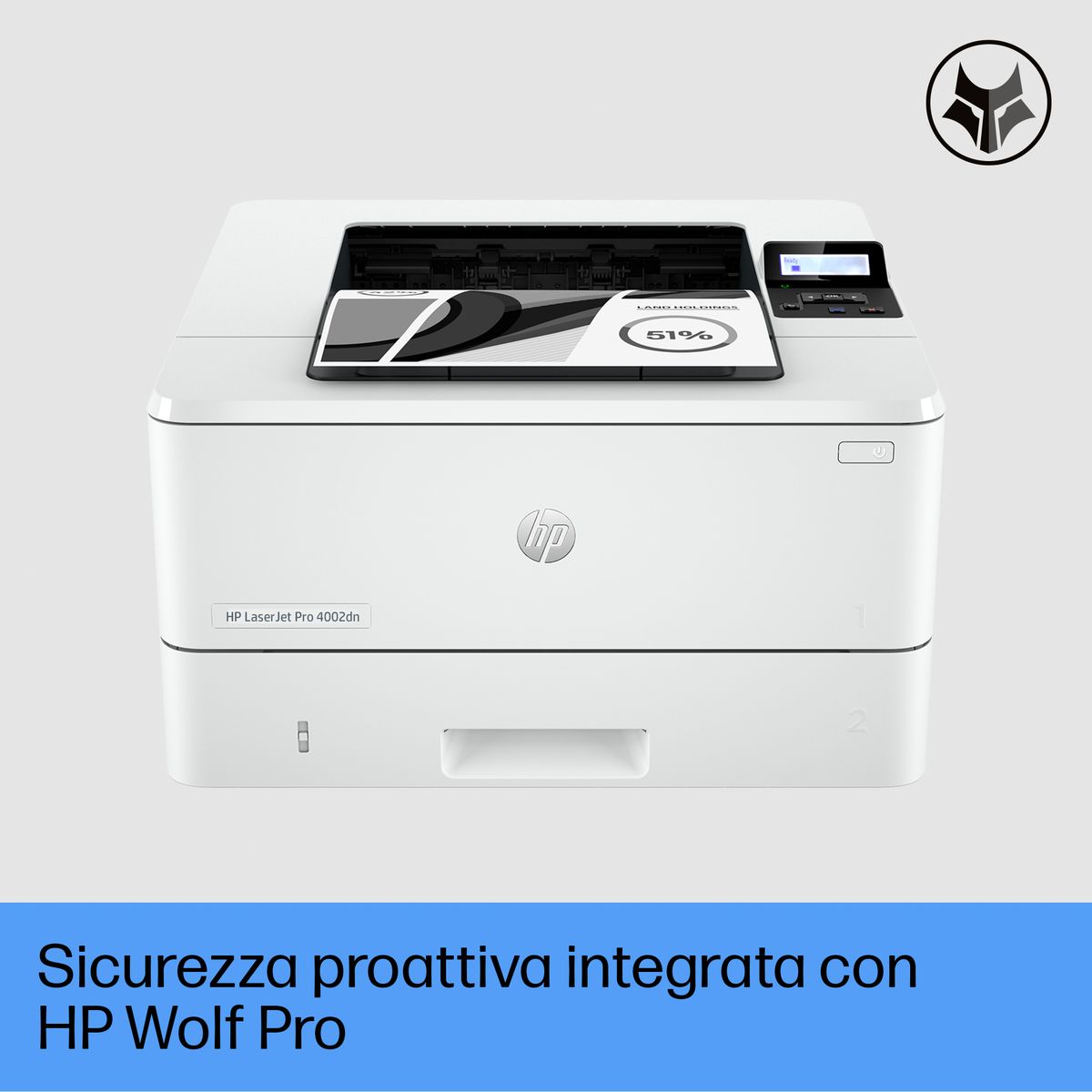 HP LJ PRO 4002DN 40PPM ETH USB F/R 1YW