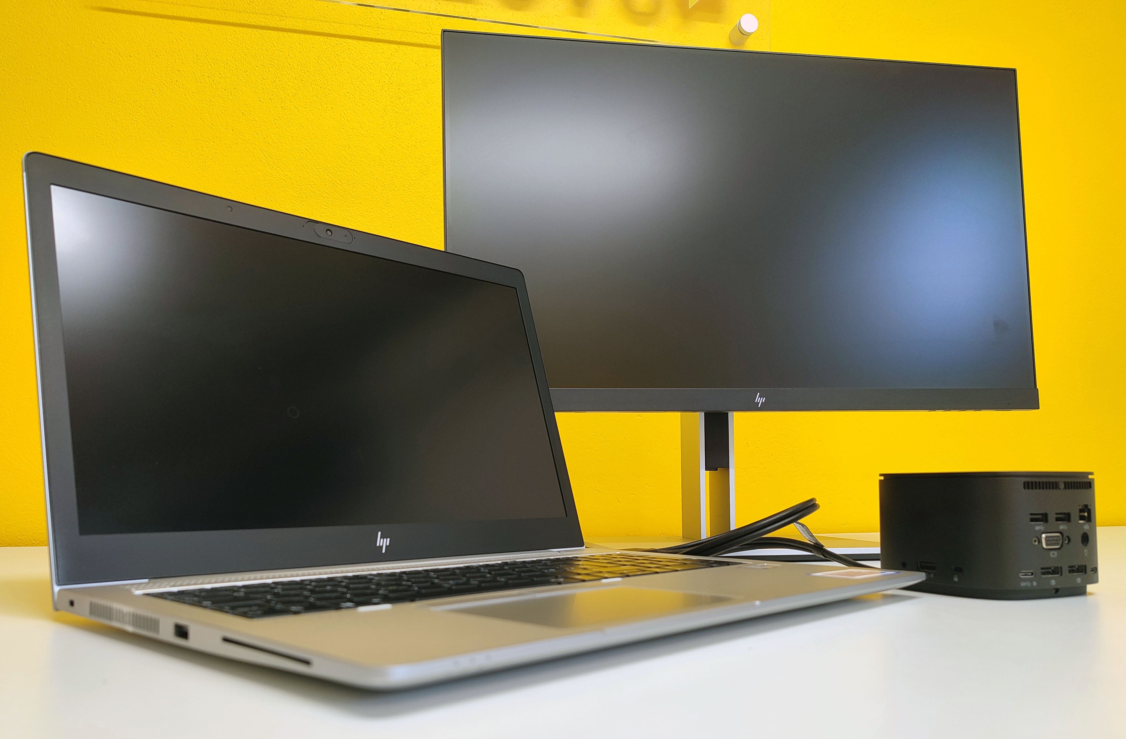 Bundle HP EliteBook 850 G6 15,6" | Intel Core i5 8Gen | SSD 512GB | Ram 16GB | Windows 11 Pro + HP E24G4 24" FullHD Monitor + Thunderbolt Dock 230W G2 hsn-ix01 Dockingstation 