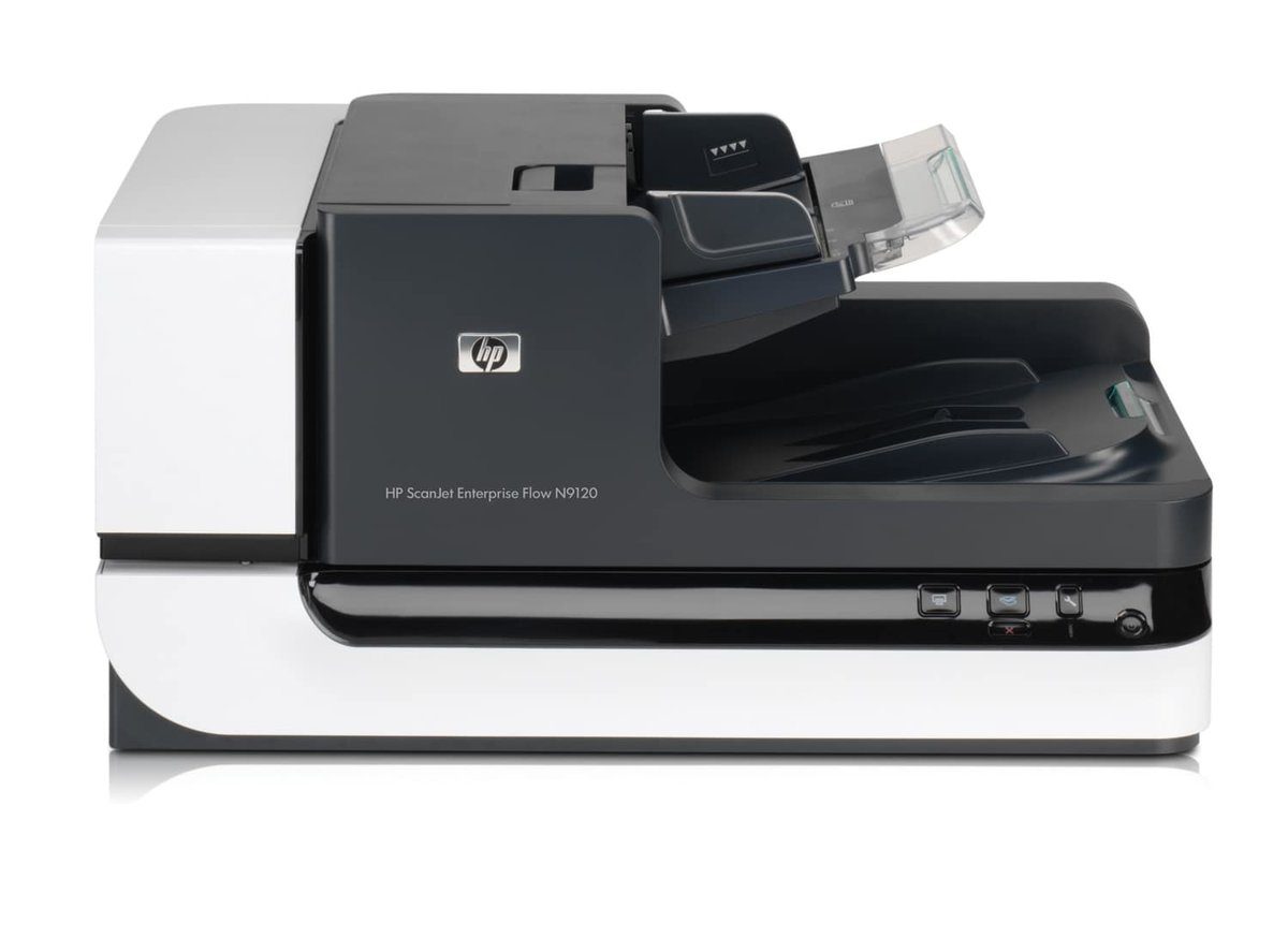 Scanner professionale HP ScanJet Enterprise Flow N9120, multifunzione per ufficio su Messoanuovo.it