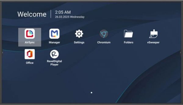 VIEWSONIC 75 LED , 3840*2160, 500 NITS, ANDROID 14, 24/7