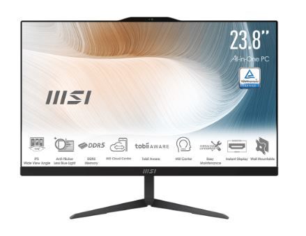 MSI AIO CORE 5 120U 8GB 512GB SHARED 23.8FHD WIN11PRO