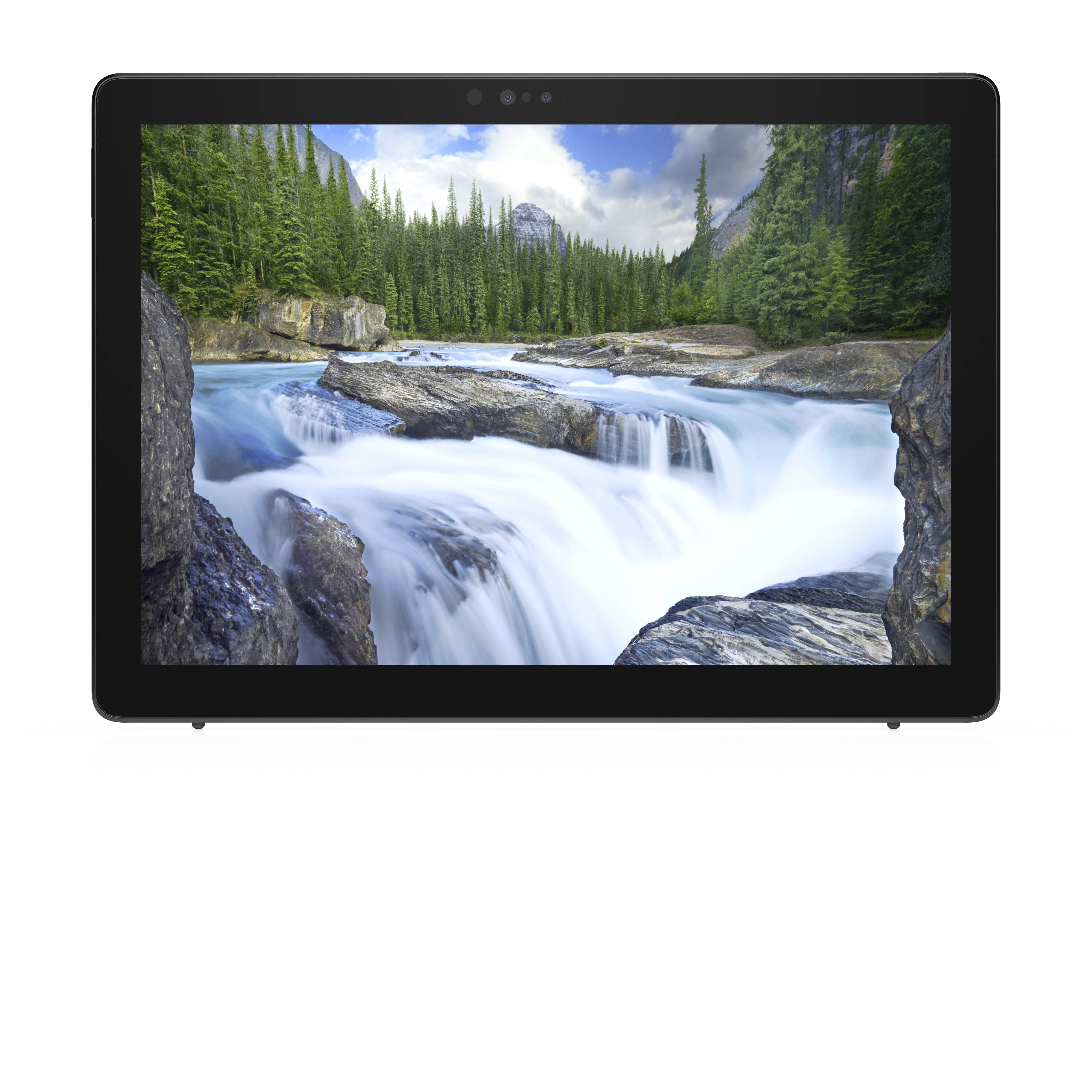 Display touch da 13.3” del DELL Latitude 7200 con immagine ad alta definizione, ideale per uso multimediale e professionale.