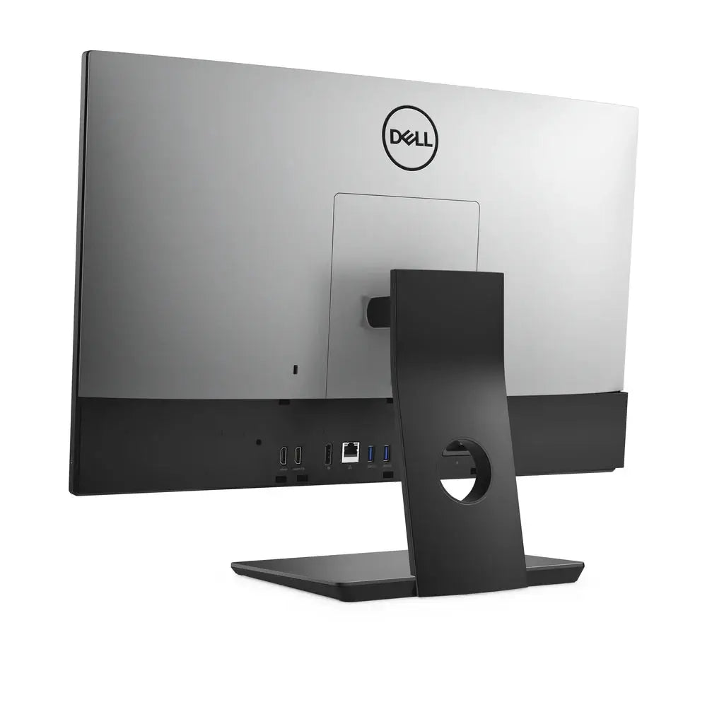 Retro del Dell OptiPlex 7460 All In One Touch 24" i5-8500 Ricondizionato con porte USB, Ethernet e HDMI, perfetto per configurazioni versatili.