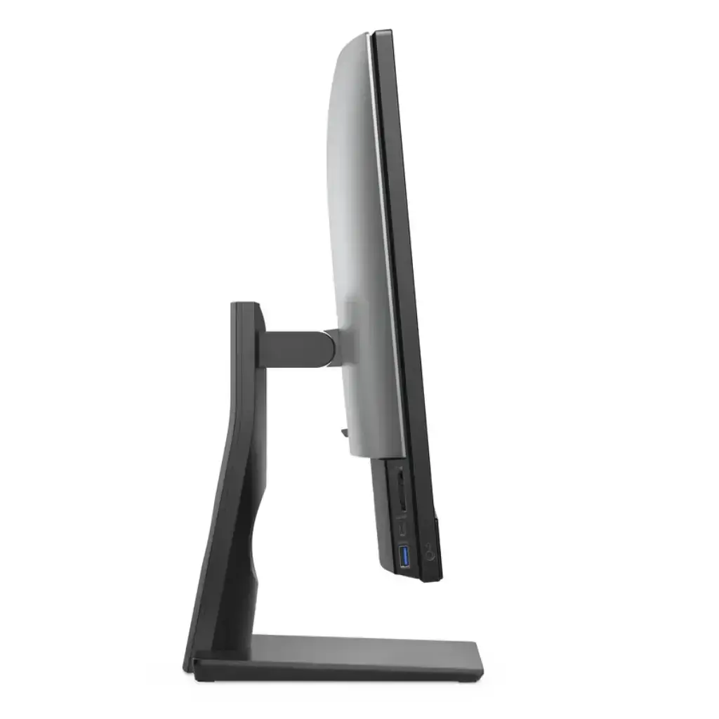 Profilo laterale del Dell OptiPlex 7460 All In One Touch 24" i5-8500 Ricondizionato, design compatto ideale per ufficio e smart working.