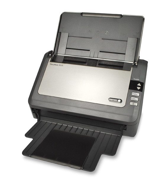 Scanner professionale Xerox DocuMate 3125 grigio, ideale per ufficio, disponibile su Messoanuovo.it