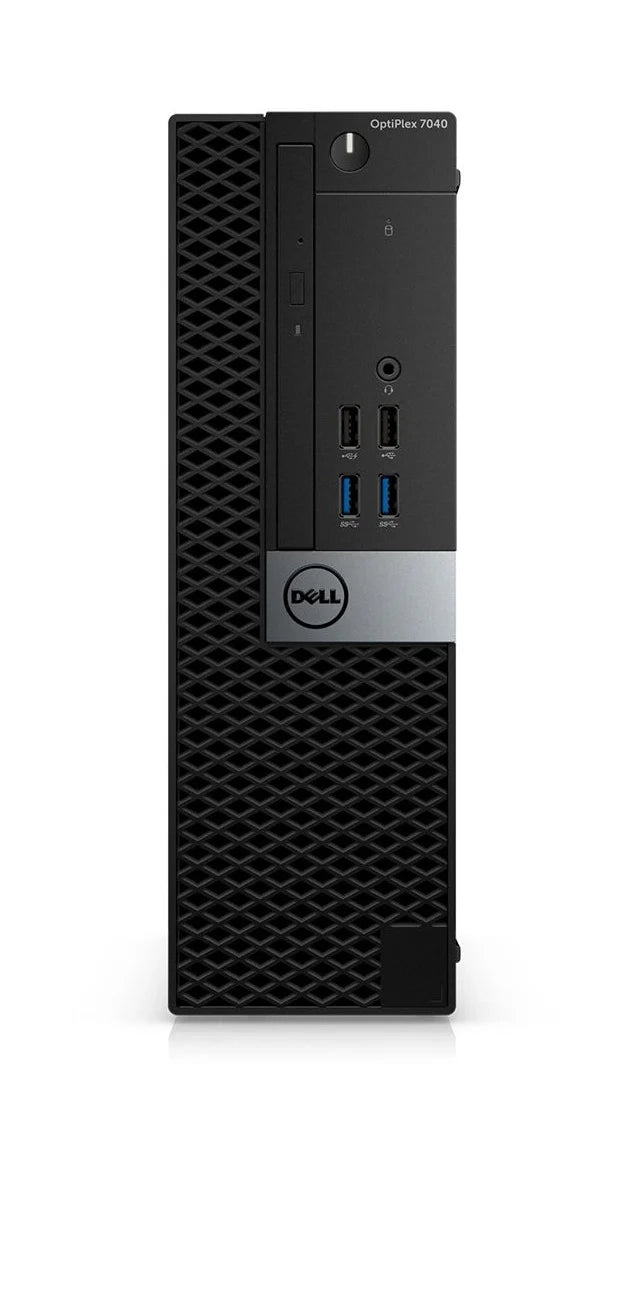 Dell Optiplex 7040 SFF-PC | Intel Core i7-6700 3,4 GHz | 240 GB SSD + 1 TB SATA | DVD+-RW | HDMI | Windows 10 Pro