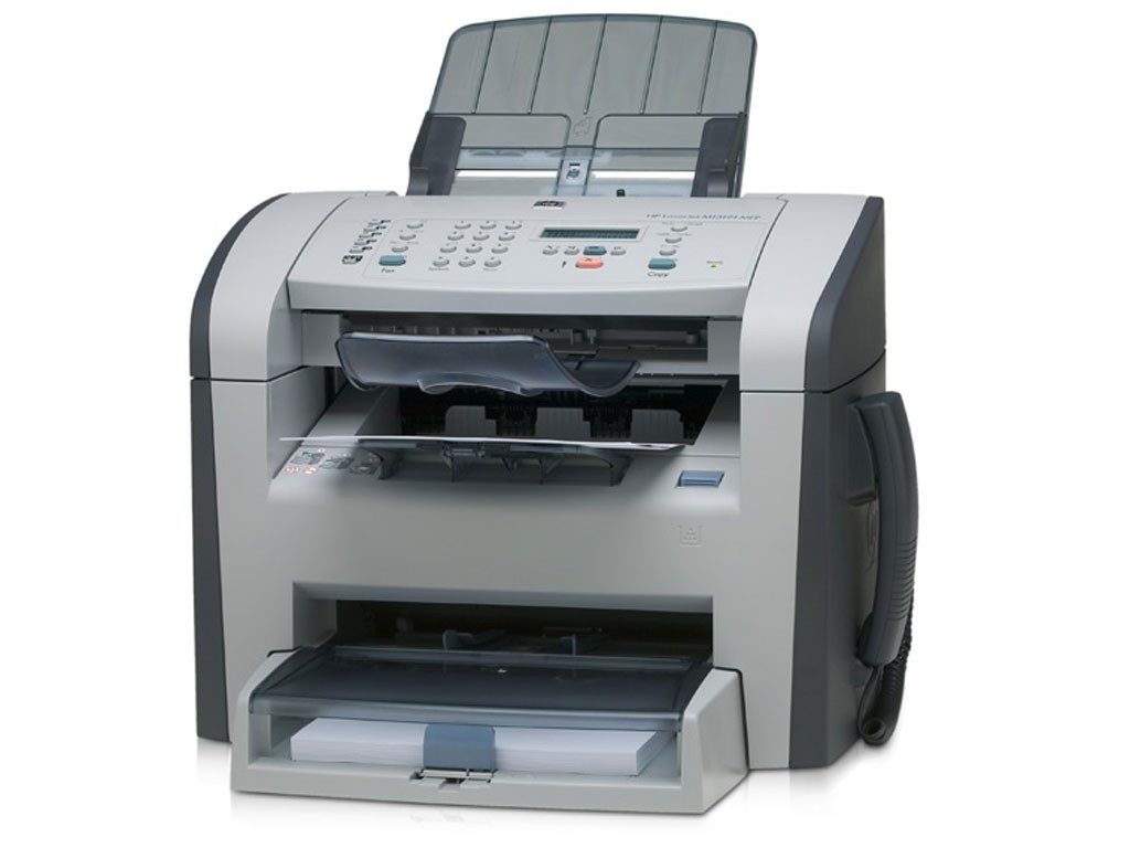 Stampante multifunzione laser HP LaserJet M1319F in primo piano su Messoanuovo.it