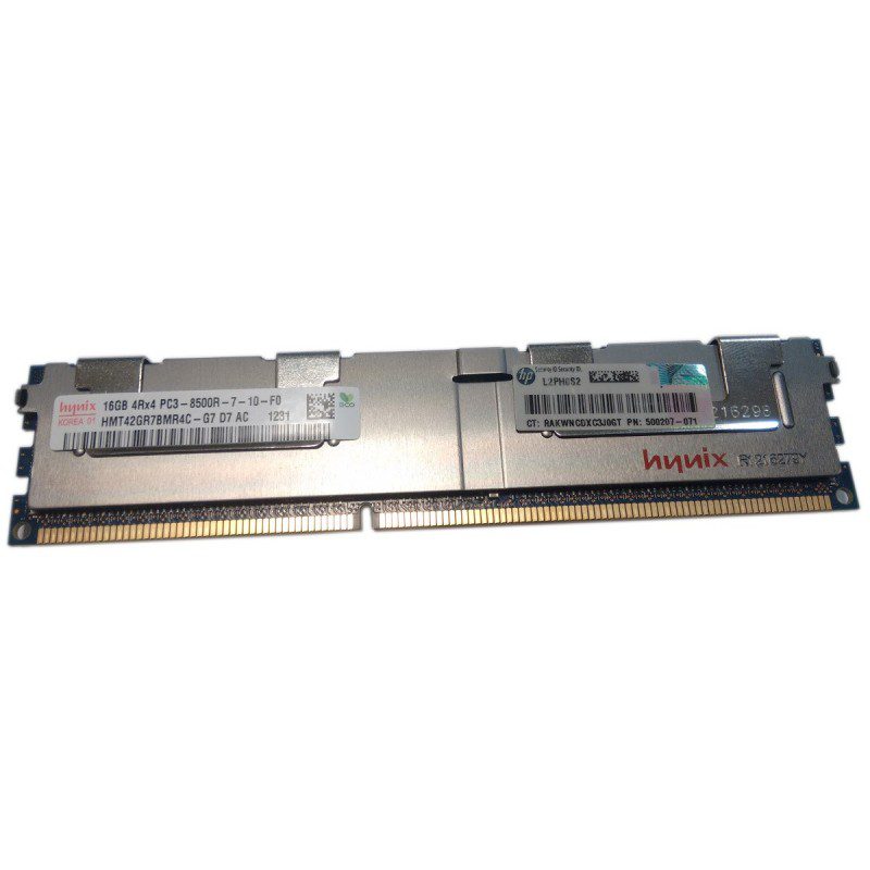 Hynix 16gb 4Rx4 PC3-8500R-7-10-F0 HMT42GR7BMR4C-G7 D7 AC
