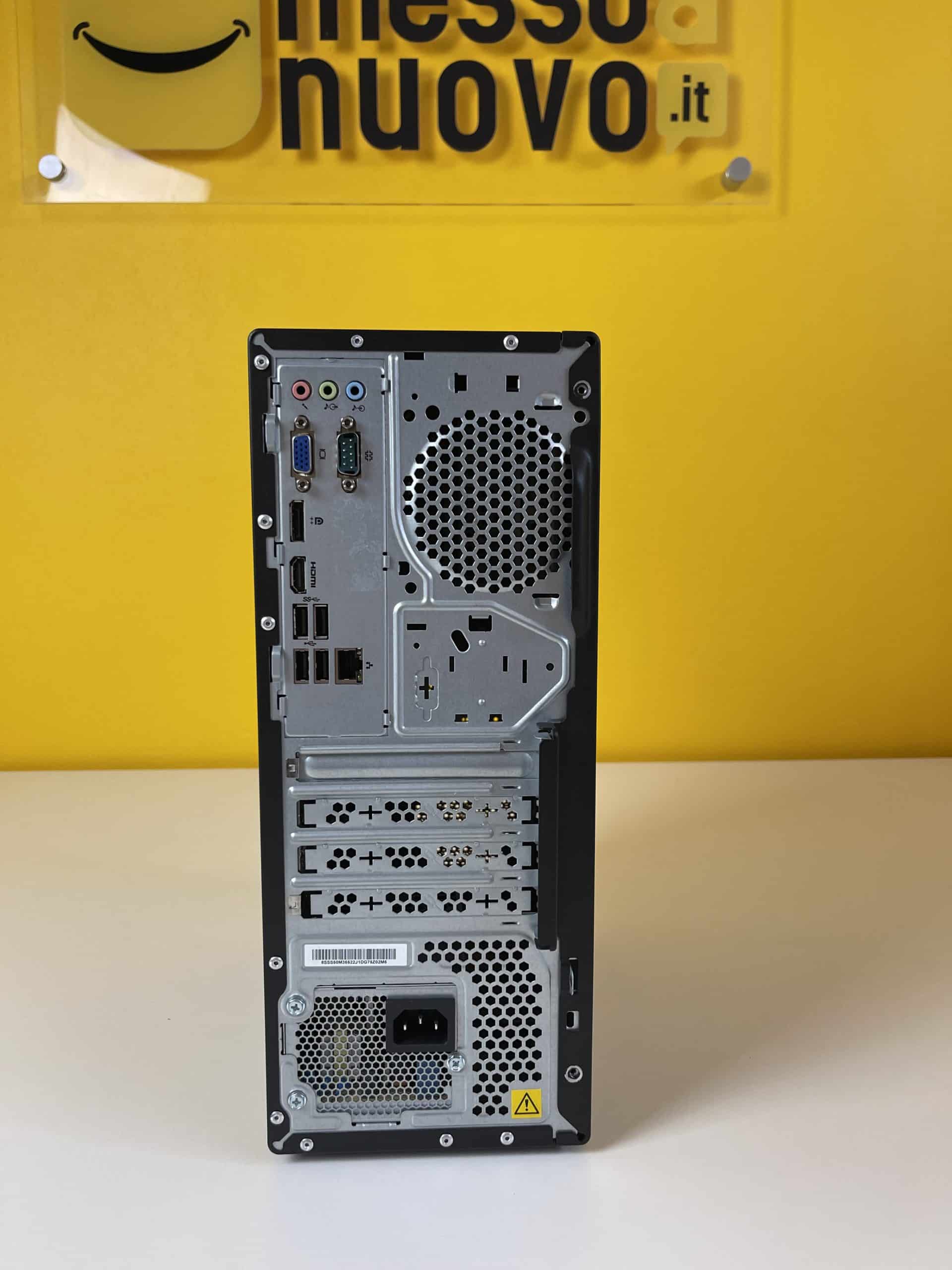 Lenovo V520 Tower PC Bundle | Intel Core i5-6400T 2.2Ghz | Ram 16Gb | SSD 256Gb | Windows 10 Pro + AOC 24" IPS FullHD Monitor | B/W Multifunction OKI MB492dn | Wired mouse and keyboard kit, headphones and webcam 