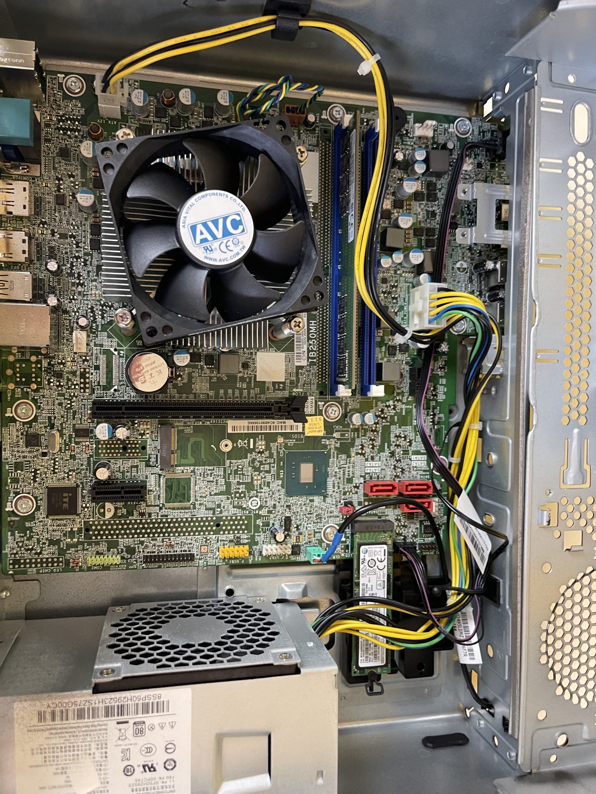 Lenovo V520 Tower PC Bundle | Intel Core i5-6400T 2.2Ghz | Ram 16Gb | SSD 256Gb | Windows 10 Pro + AOC 24" IPS FullHD Monitor | B/W Multifunction OKI MB492dn | Wired mouse and keyboard kit, headphones and webcam 