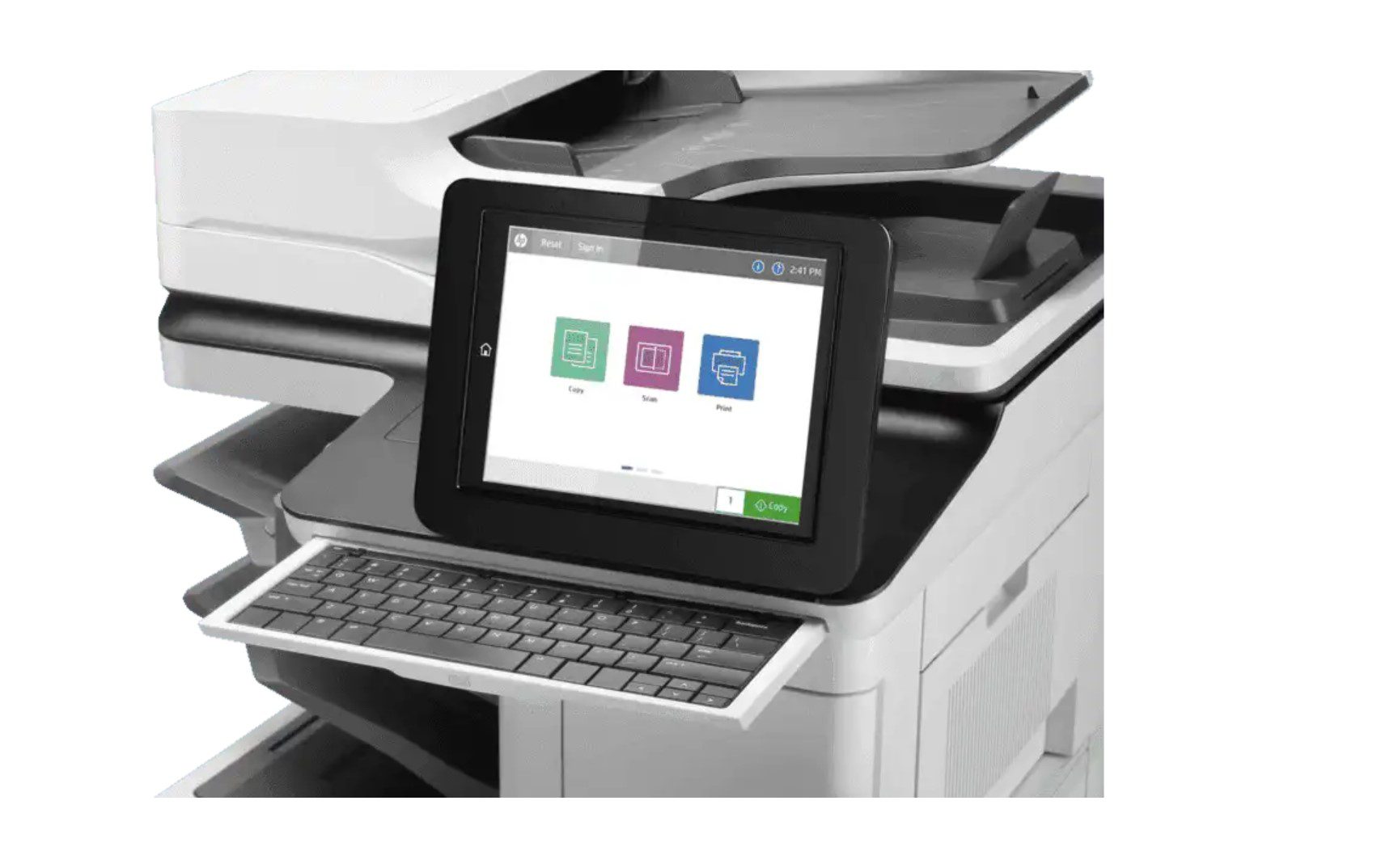HP LaserJet Managed Flow MFP E62665z Multifunzione Monocromatica B/N Duplex Fronte/retro Rete 61ppm