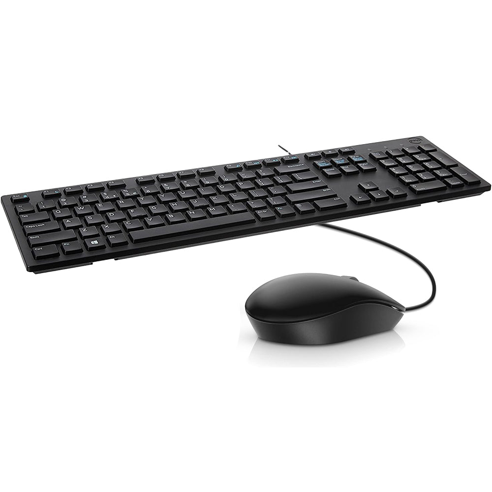 Dell KB216 + MS116 Keyboard and Mouse Kit with USB Cable QWERTY ITA NEW Product