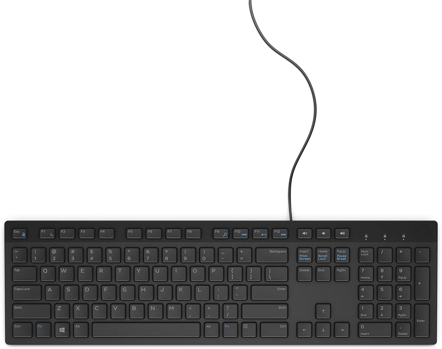 Dell KB216 + MS116 Keyboard and Mouse Kit with USB Cable QWERTY ITA NEW Product