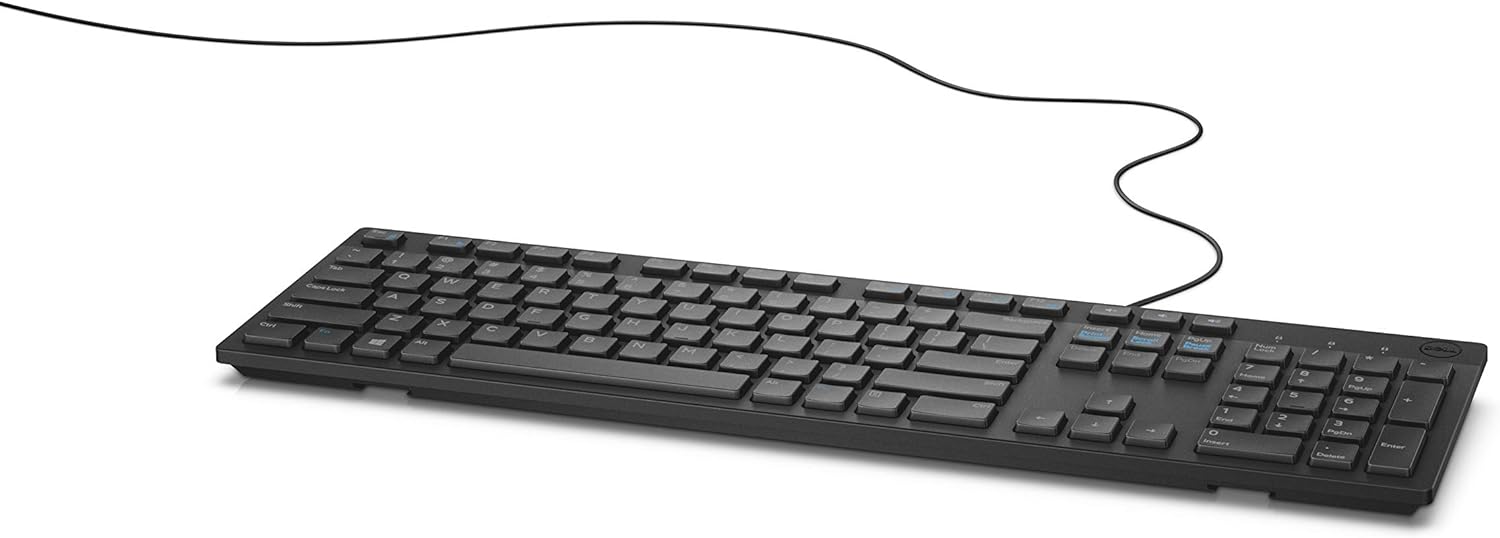 Dell KB216 + MS116 Keyboard and Mouse Kit with USB Cable QWERTY ITA NEW Product