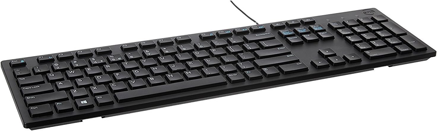 Dell KB216 + MS116 Keyboard and Mouse Kit with USB Cable QWERTY ITA NEW Product