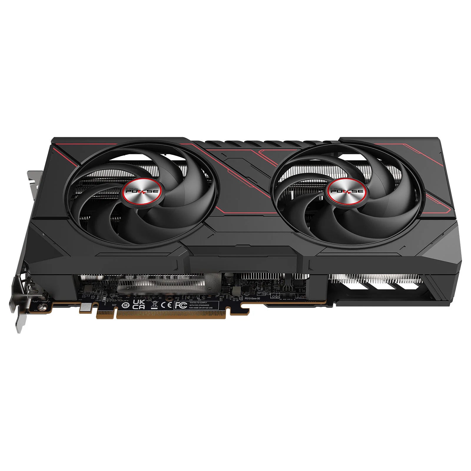 Scheda grafica Sapphire RX 9070 16GB con doppia ventola e connettore PCIe per PC Gaming Efesto Nuovo.