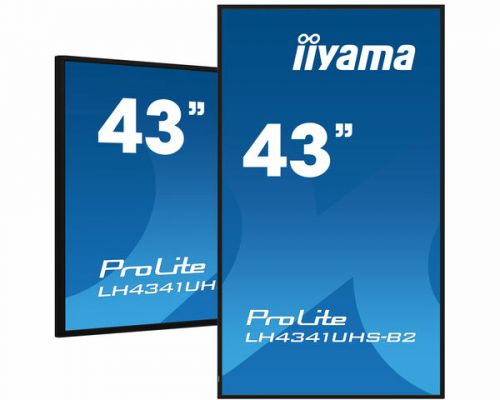 IIYAMA 43 3840x2160, 4K UHD IPS panel