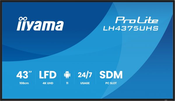 43 LCD UHD, SDM-S