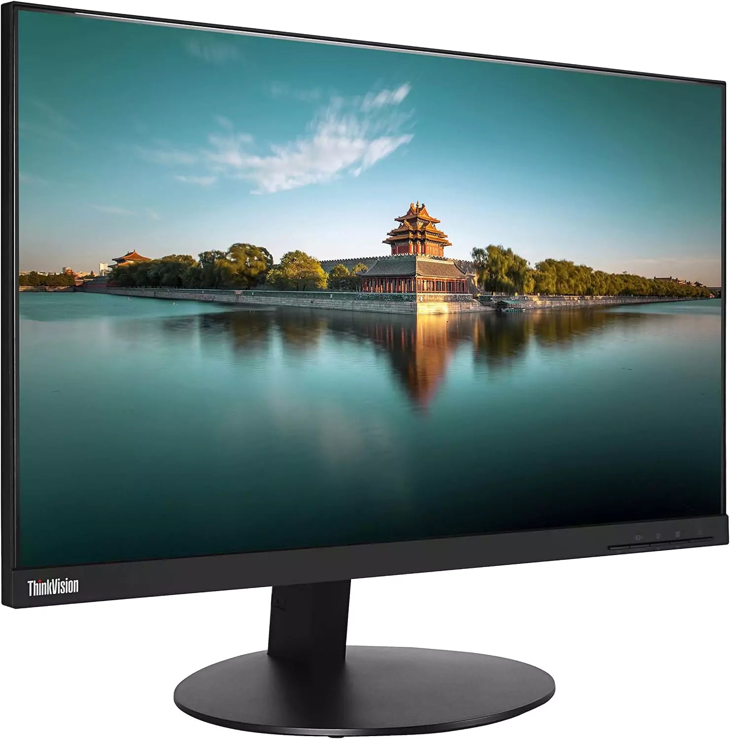 Lenovo ThinkVision T24i-10 IPS LED Monitor 24″ 1920×1080 pixels Full HD USB 3 VGA HDMI Display Port Response time 6ms Contrast 1000:1 Grade B