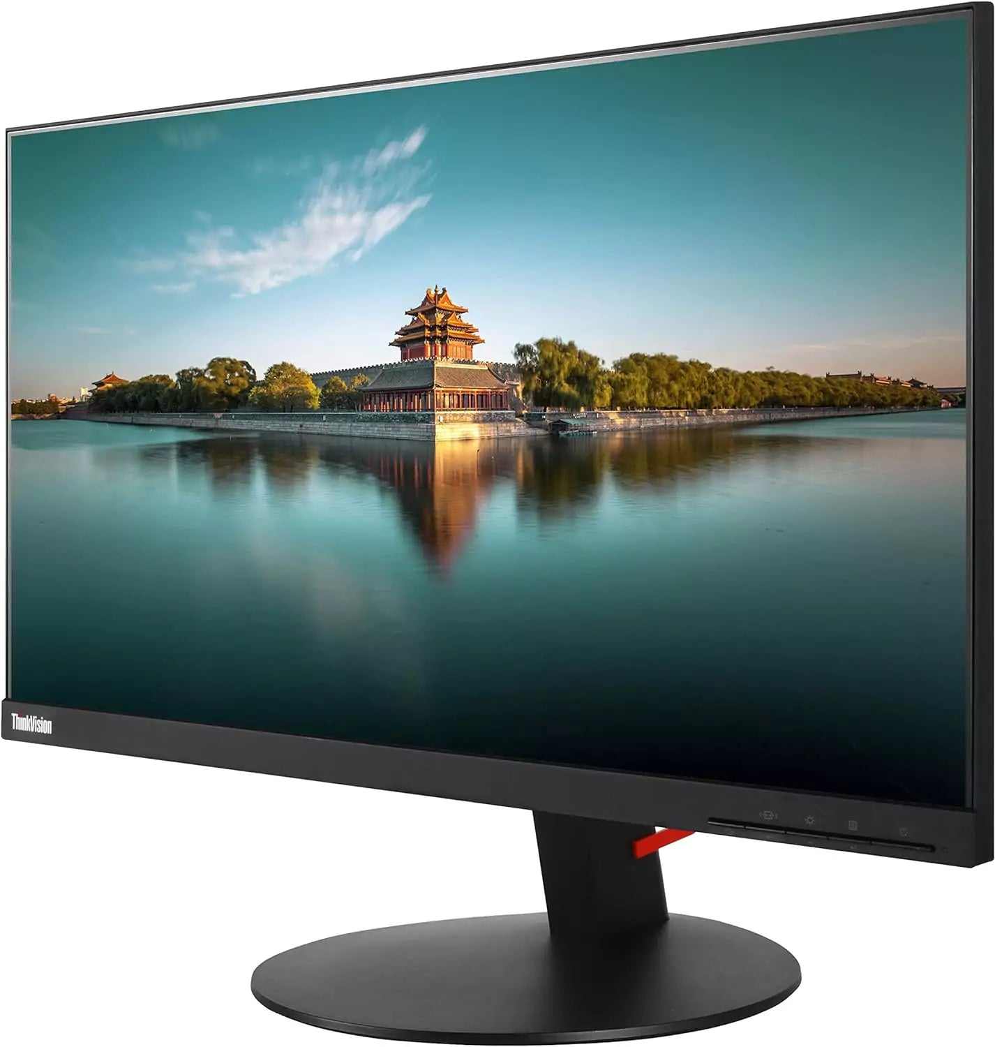 Lenovo ThinkVision T24i-10 IPS LED Monitor 24″ 1920×1080 pixels Full HD USB 3 VGA HDMI Display Port Response time 6ms Contrast 1000:1 Grade B