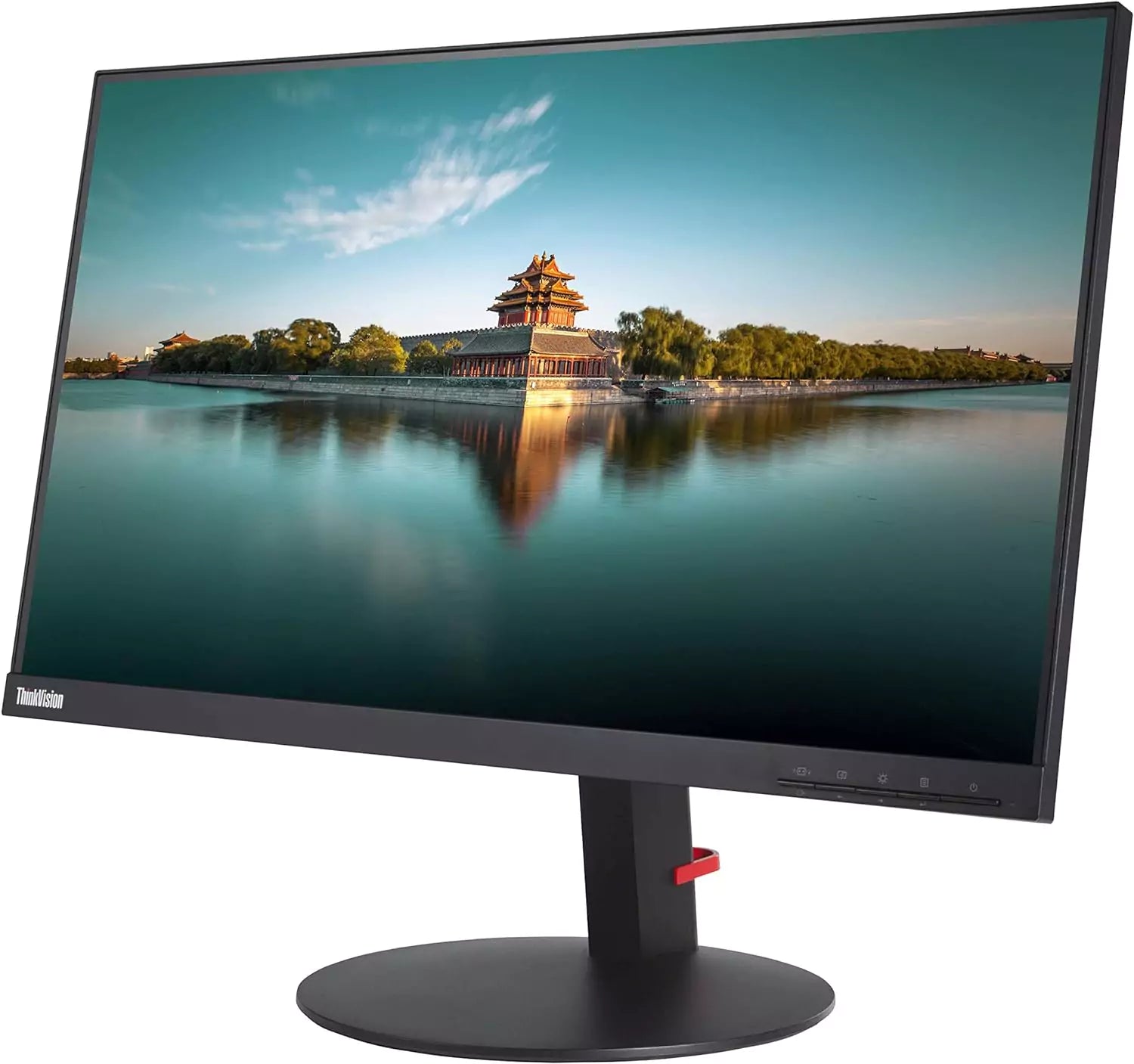 Lenovo ThinkVision T24i-10 IPS LED Monitor 24″ 1920×1080 pixels Full HD USB 3 VGA HDMI Display Port Response time 6ms Contrast 1000:1 Grade B