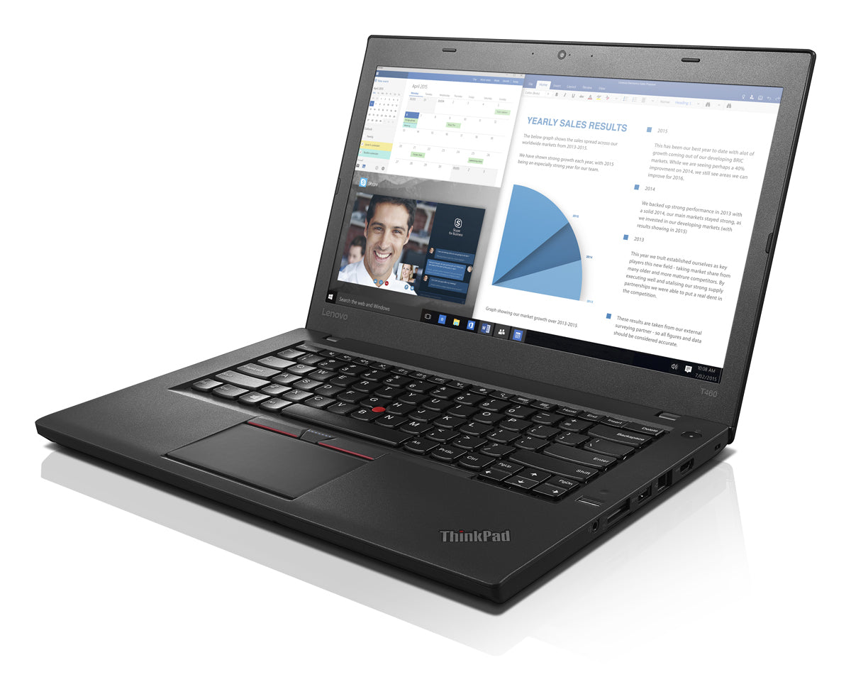 Lenovo ThinkPad T460 Laptop Refurbished 14" HD | Intel Core i5-6300U | WiFI HDMI Windows 11 Pro 