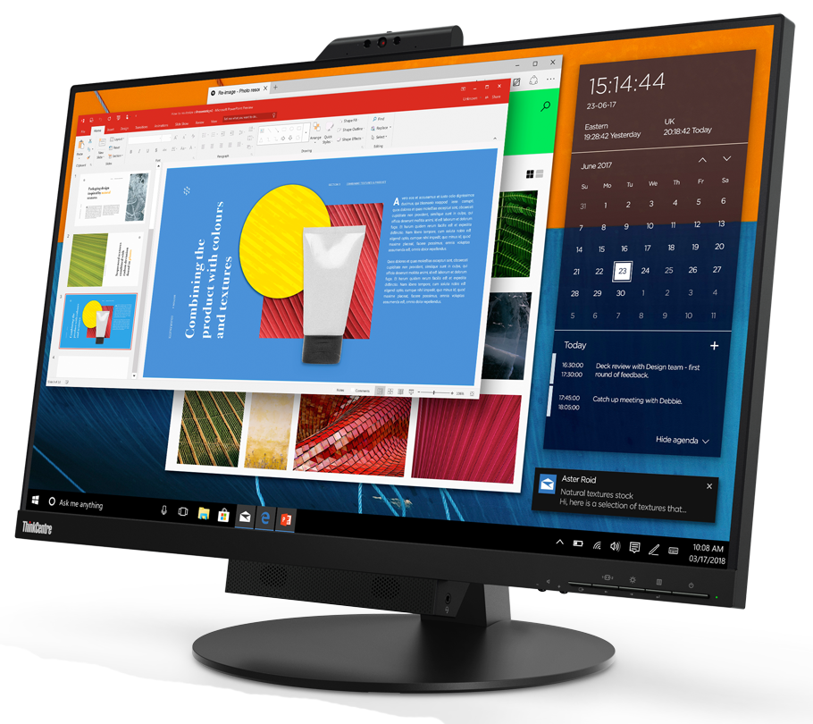 All In One Lenovo ThinkVision Tiny-In-One 27" QHD | Intel Core i7-8700 | Ram 32GB | FreeDOS