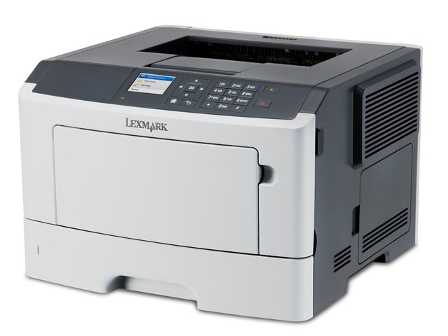 Stampante laser Lexmark MS415dn bianca e nera su Messoanuovo.it, vista frontale