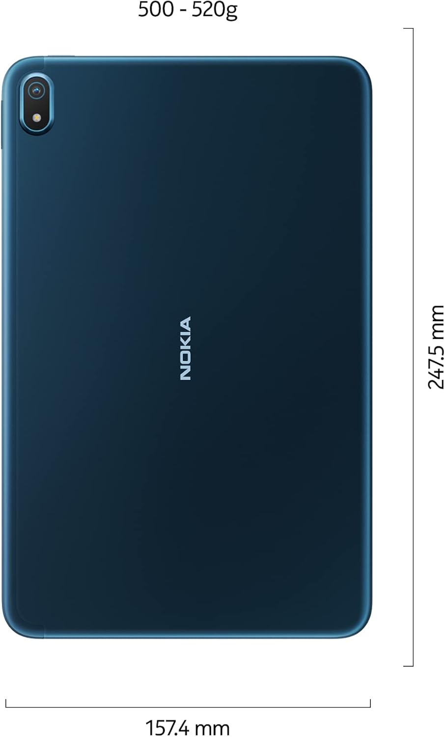 Nokia T20 Tablet 10.4" 2K | Octa Core CPU | 4GB RAM | 64GB Memory | - Versatility and Long Battery Life 