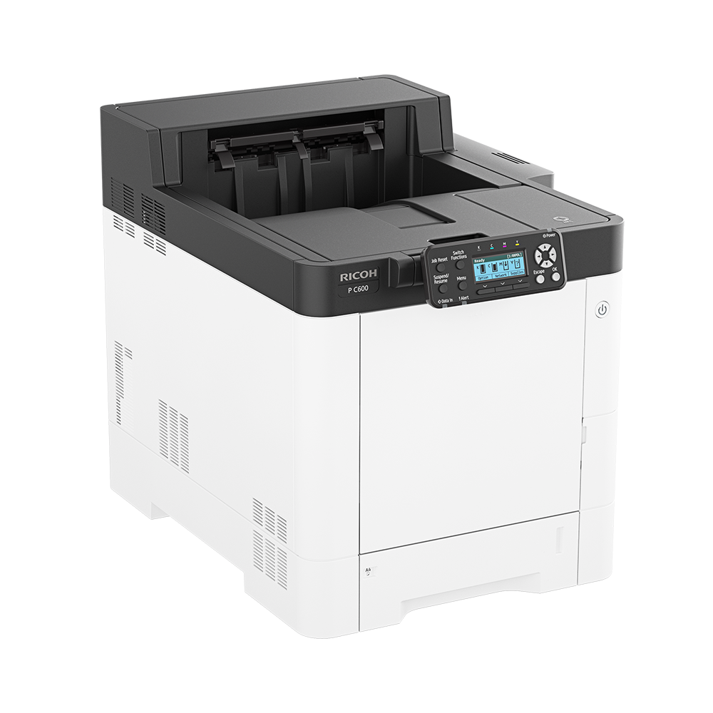 Ricoh P C600 A4 Color Laser Printer 1200x1200 DPI 40 ppm Duplex Network Efficiency and Quality for Your Office 