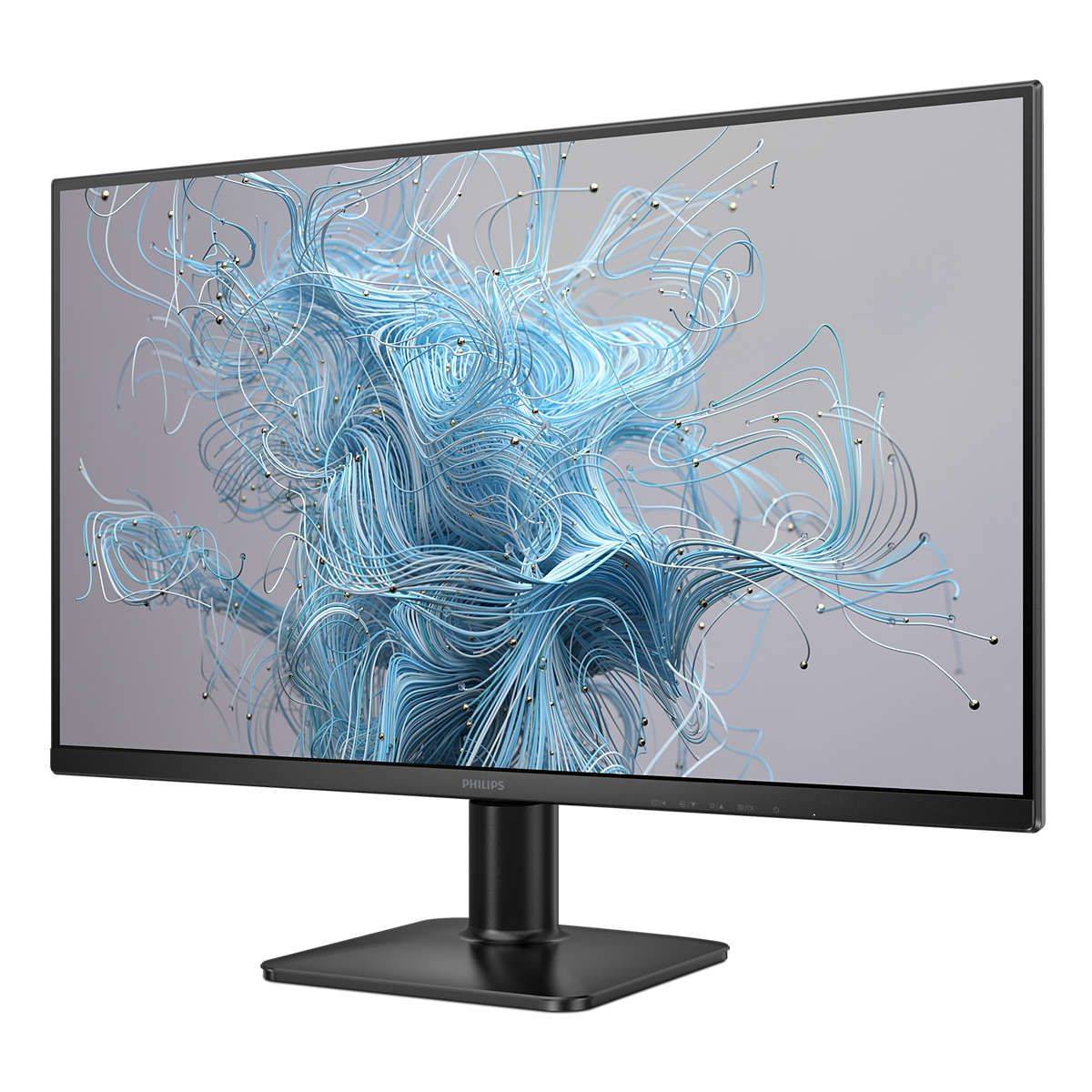 Display Philips 27E2N1100L/00 con ampio angolo di visione e design ergonomico, perfetto per produttività e intrattenimento multimediale.