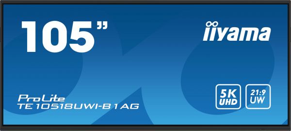 IIYAMA 105 UW5K 5120x2160, iiWare11, Android 13 touch