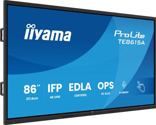 IIYAMA 86 TOUCH IFP 4K ANDROID 14 IIWARE21E MULTIMED