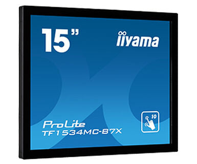 IIYAMA 15 PCAP Bezel Free 10P Touch, 1024x768