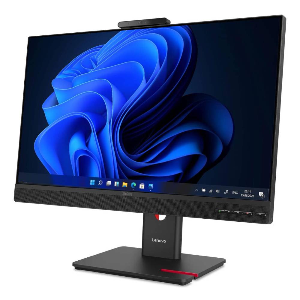 Lenovo ThinkCentre TIO27 Gen6 27" QHD | Intel Core i7-8700T | WebCam Casse Audio FreeDOS Monitor NUOVO