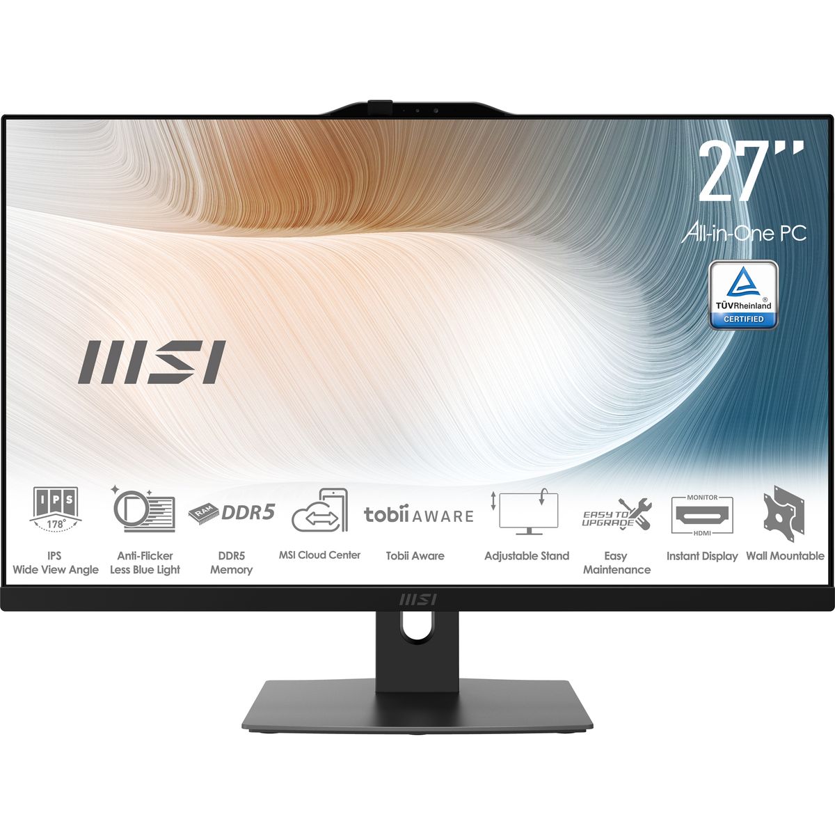 MSI AIO CORE 5 120U 8GB 512GB SHARED 27FHD WIN11PRO