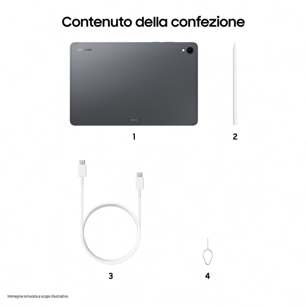 SAMSUNG GALAXY TAB S11 WIFI 11POLLICI 12GB / 256GB