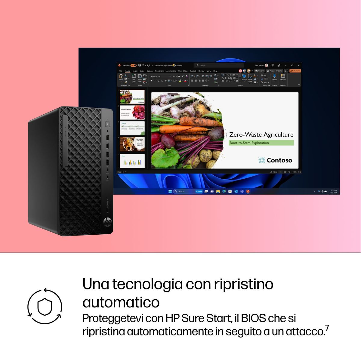 HP INC. ELITE TOWER 8 G1I U7265 16/512 DVD WIN11P 3YW