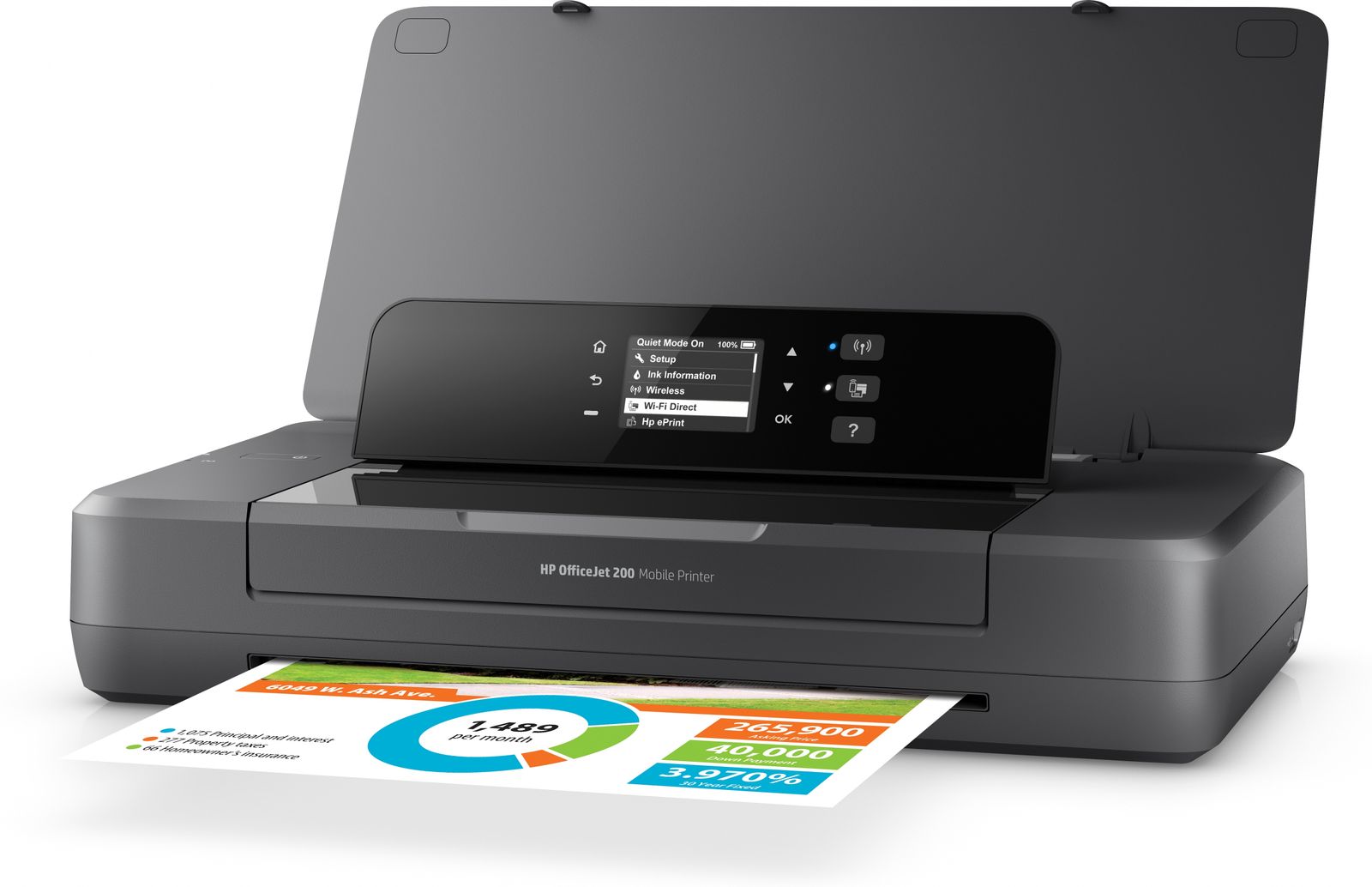 HP INC. HP OJ 200 MOBILE 9/6PPM WIFI USB 1YW