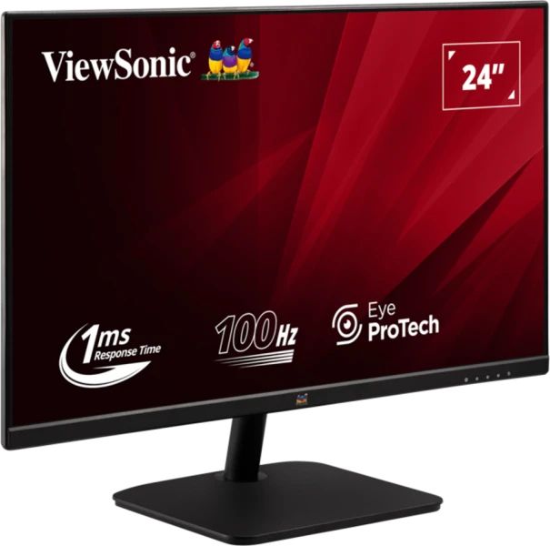 VIEWSONIC 24 IPS LED VGA, HDMI, DisplayPort speakers