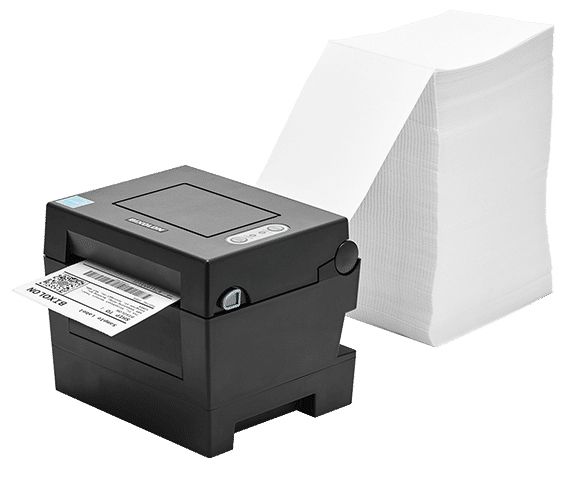 BIXOLON SLP-DL410,Black,USB,Ethernet,203dpi,DT,108mm