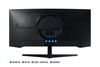 SAMSUNG C34G55 | Monitor Gaming, WQHD, 165Hz