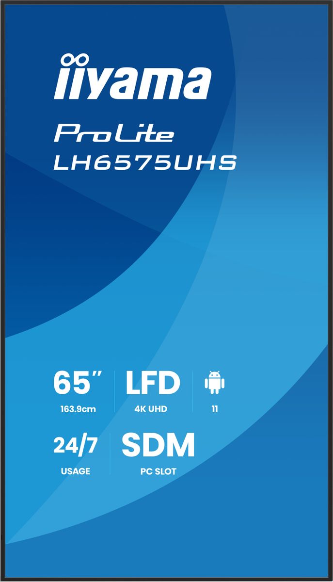 IIYAMA 65 LCD UHD, SDM-L