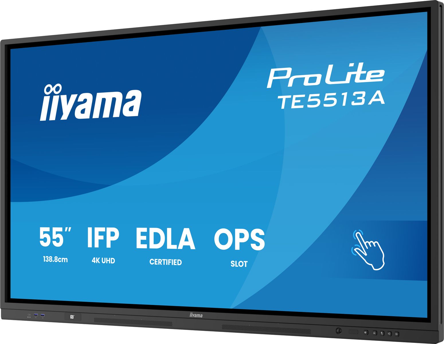 IIYAMA 75 UHD IR 40P Touch AG with Interactive Android
