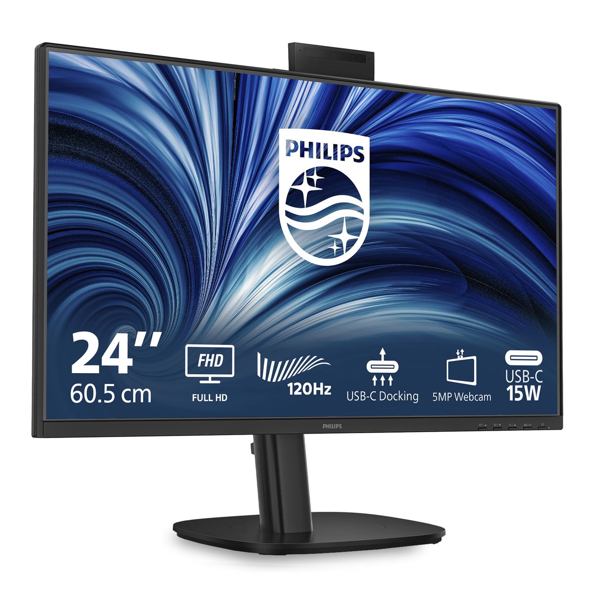 PHILIPS 23,8 16:9 IPS 1920x1080 120Hz hdmi dp usb c