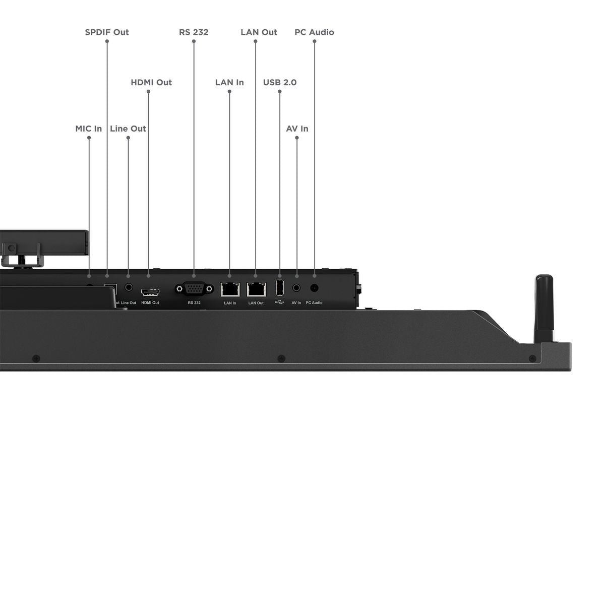 LENOVO THINVISION T65 IPS/UHD/VGA,HDMI,DP,USB-C/ SPEAKERS